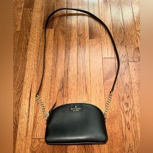 Kate Spade Black Dome Crossbody Bag